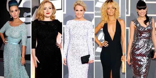 FOTO: Gaun Terbaik Selebriti di Grammy Awards 2012 - 10