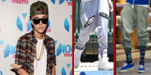 12 Fashion Celana Terkonyol Justin Bieber Sepanjang 2012