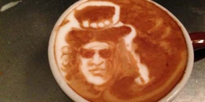Keren! Latte Art Dengan Wajah Para Selebriti
