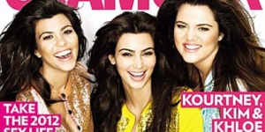Kim Kardashian Berpose Seksi Di Majalah Glamour