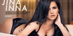 Pose Menggoda Model Hot Jina Inna Di Majalah FHM