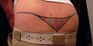 Tato Lucu dan Unik di Sekitar Bokong