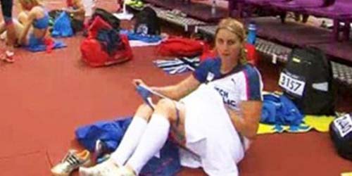 Atlet Cantik Olimpiade London Ganti Celana Dalam di Lapangan Atlet Cantik Olimpiade London Ganti Celana Dalam di Lapangan