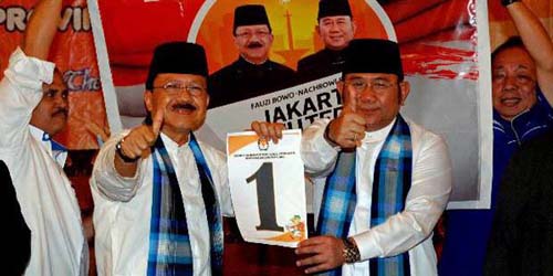 Kalah dari Jokowi Diputaran Pertama, Foke Ganti Jargon Kampanye Kalah dari Jokowi Diputaran Pertama, Foke Ganti Jargon Kampanye