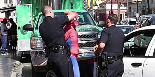 Mencuri Rp 58 Juta, Spider-Man jadi Buronan
