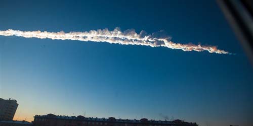 Meteor yang Jatuh di Rusia Diduga UFO