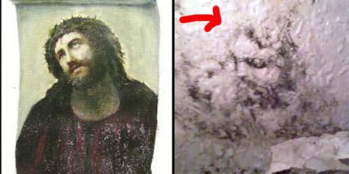 Muncul Penampakan Wajah Yesus Kulkas Tua Muncul Penampakan Wajah Yesus Kulkas Tua