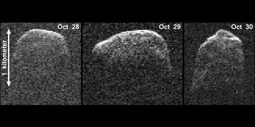 NASA Tampilkan Gambar Asteroid yang Melintasi Bumi