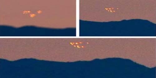 Seorang Fotografer Tangkap Gambar Gerombolan UFO di Arizona
