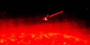 Beredar Video Penampakan UFO di Permukaan Matahari