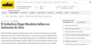 Meninggalnya Mindieta di Solo, Jadi Pergunjingan Media Paraguay