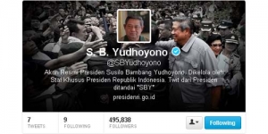 Tampilan Twitter SBY Mirip Twitter Barack Obama?