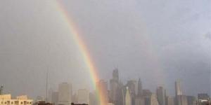 Usai Badai Sandy Melanda, Muncul Dua Pelangi Menyinari New York