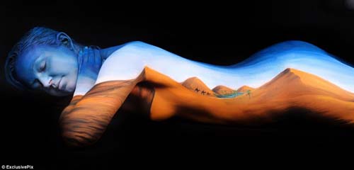 Body Painting Art Mengubah Manusia Menjadi Kanvas Hidup Body Painting Art Mengubah Manusia Menjadi Kanvas Hidup
