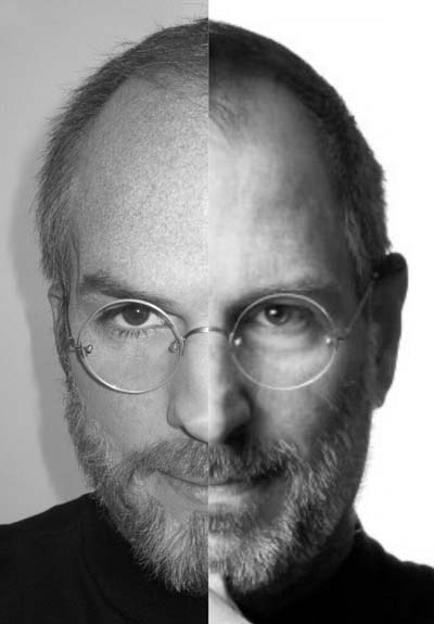 Ashton Kutcher as Steve Jobs