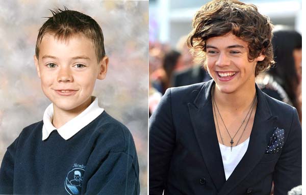 Harry Styles Foto Personel One Direction Saat Kecil