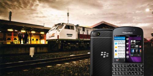 Sekarang Bisa Pesan Tiket Kereta Api Lewat BlackBerry