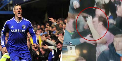 Torres Cetak Gol, Jose Mourinho Dipeluk dan Dicium Suporter Pria Chelsea Torres Cetak Gol, Jose Mourinho Dipeluk dan Dicium Suporter Pria Chelsea
