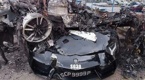 Kecelakaan Lamborghini Malaysia