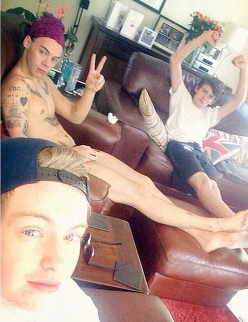 Foto bugil Harry Styles One Direction