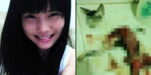 Cewek cantik di mutilasi sama pacarnya karena gk di kasih