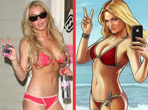 Lindsay Lohan - GTA V