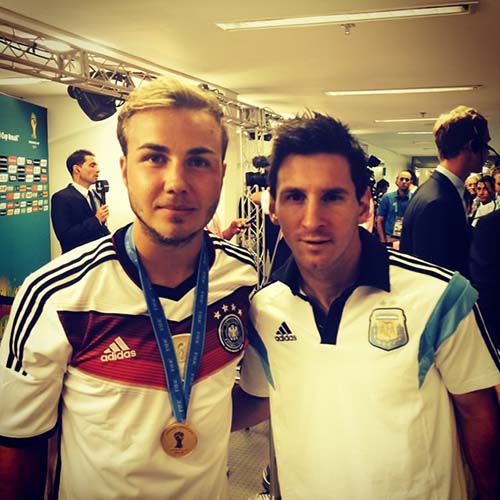 Mario Gotze - Lionel Messi