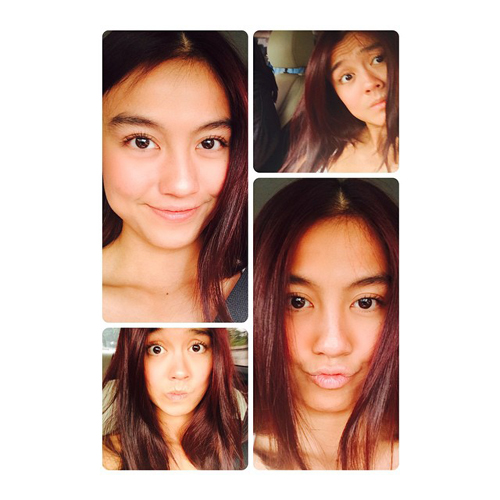 Agnes Monica selfie