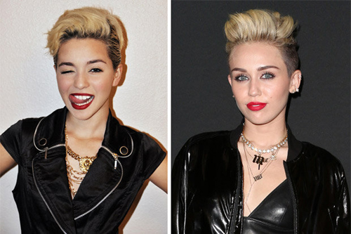 Jessica Villafane Miley Cyrus