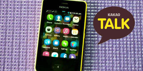 KakaoTalk Hadir di Nokia Asha