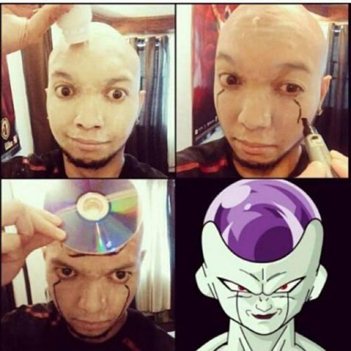 Foto Kocak Mengenai Perubahan Drastis yang Bakal Kamu Alami Setelah Memakai Make Up