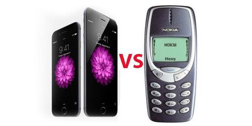 Video Tes Bengkok Nokia 3310 vs iPhone 6 Plus