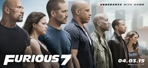 Poster Furious 7
