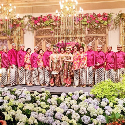 Pelaminan Raffi Ahmad dan Nagita Slavina