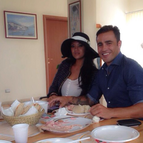 Farah Quinn dan Fabio Cannavaro