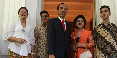 Mengenal Lebih Dekat Ketiga Anak Presiden Jokowi Beserta Arti Namanya