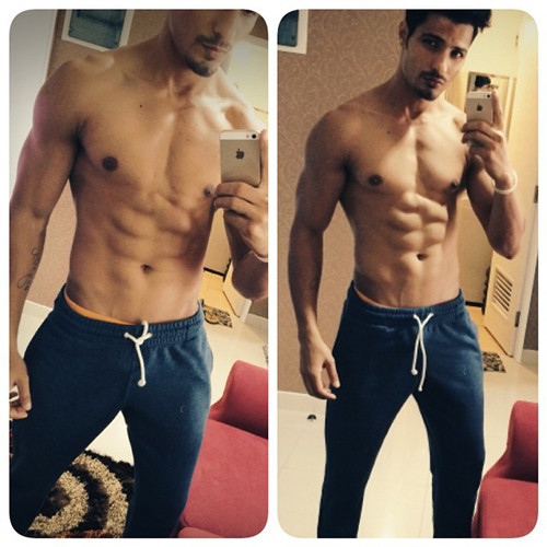 vin rana telanjang dada seksi