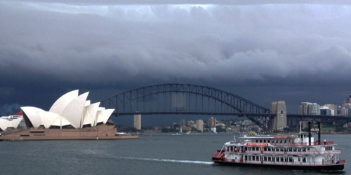 Video Detik-Detik Terbentuknya Badai Super di Australia