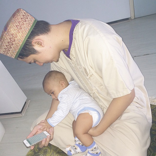 Teuku Adam mengaji dengan Irwansyah