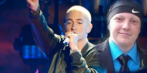 Eminem Wujudkan Keinginan Terakhir Fans yang Sakit Parah