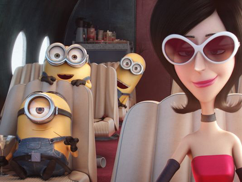 Minions dan scarlet overkill sandra bullock