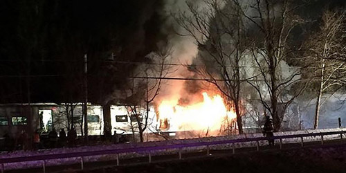 Kecelakaan Maut Kereta Api VS Jeep di Amerika Tewaskan 7 Orang