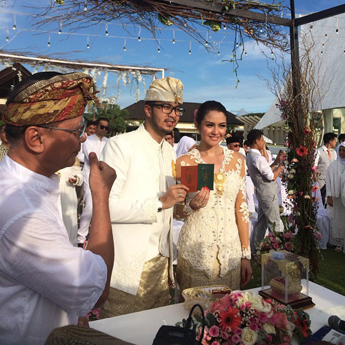 Pernikahan Revalina S Temat dan Rendy