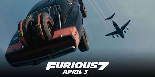 Aksi Mobil Terjun dari Pesawat di Trailer Baru Furious 7
