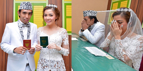 Foto Akad Nikah Bella Shofie-Suryono