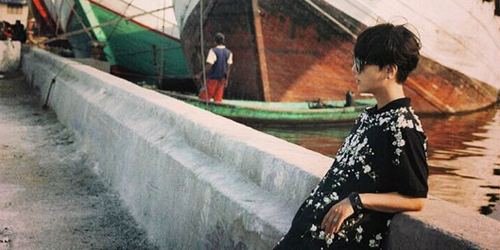 Heboh Yesung Suju Pamer Foto di Muara Angke