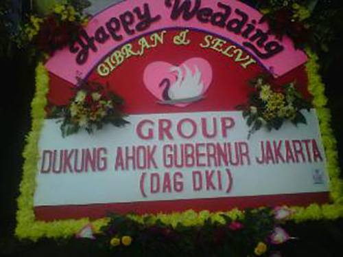 Misteri 3 Karangan Bunga Aneh di Pernikahan Gibran