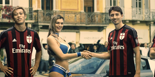 AC Milan Tangkap Pencuri Bareng Model Seksi di Iklan Toyo Tires
