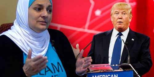 Hadiri Kampanye Donald Trump, Muslimah Hamid Diusir
