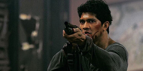 Iko Uwais Garang di Foto Cuplikan Film Headshot